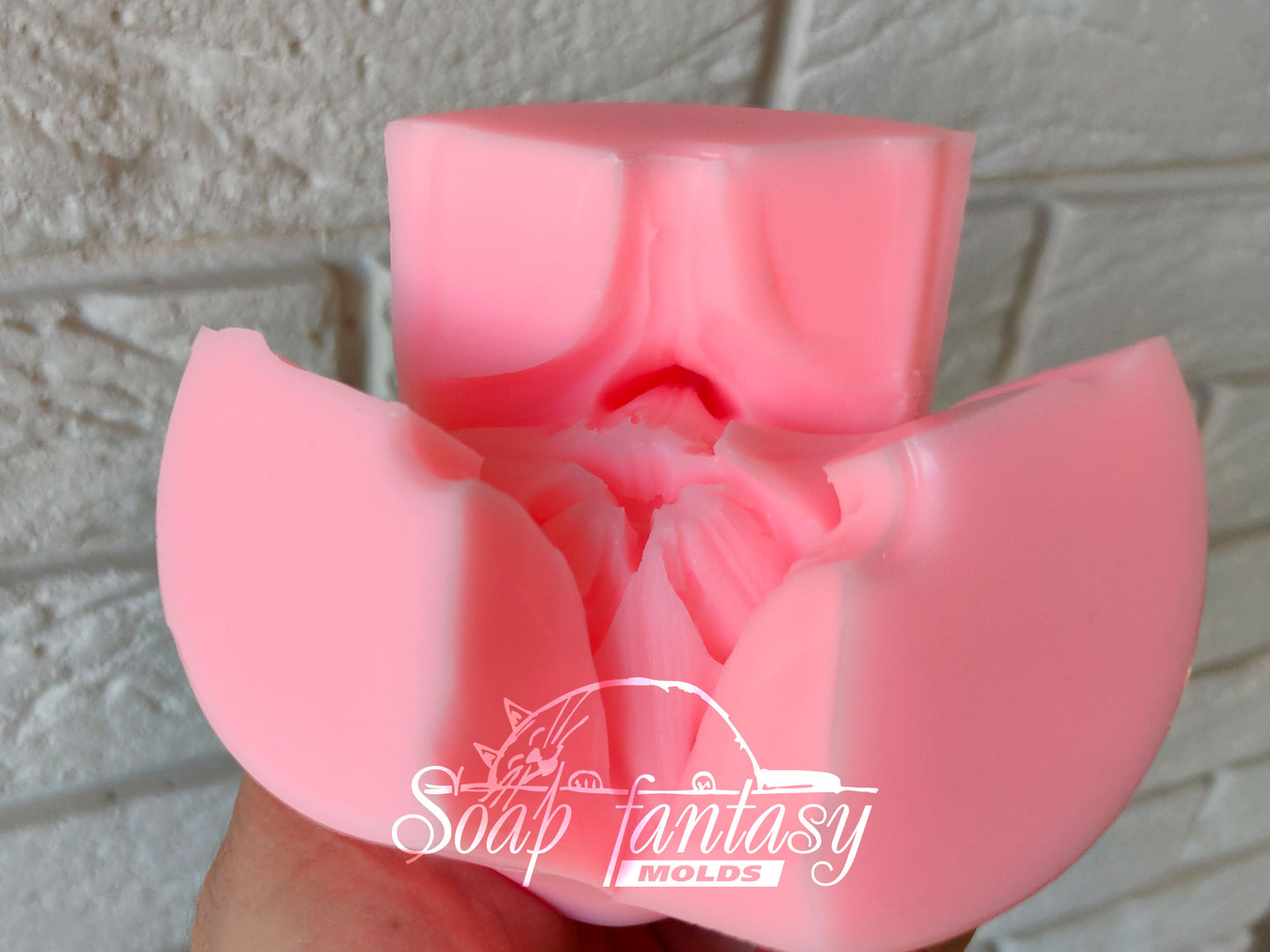 Tender lily flower silicone mold for soap making