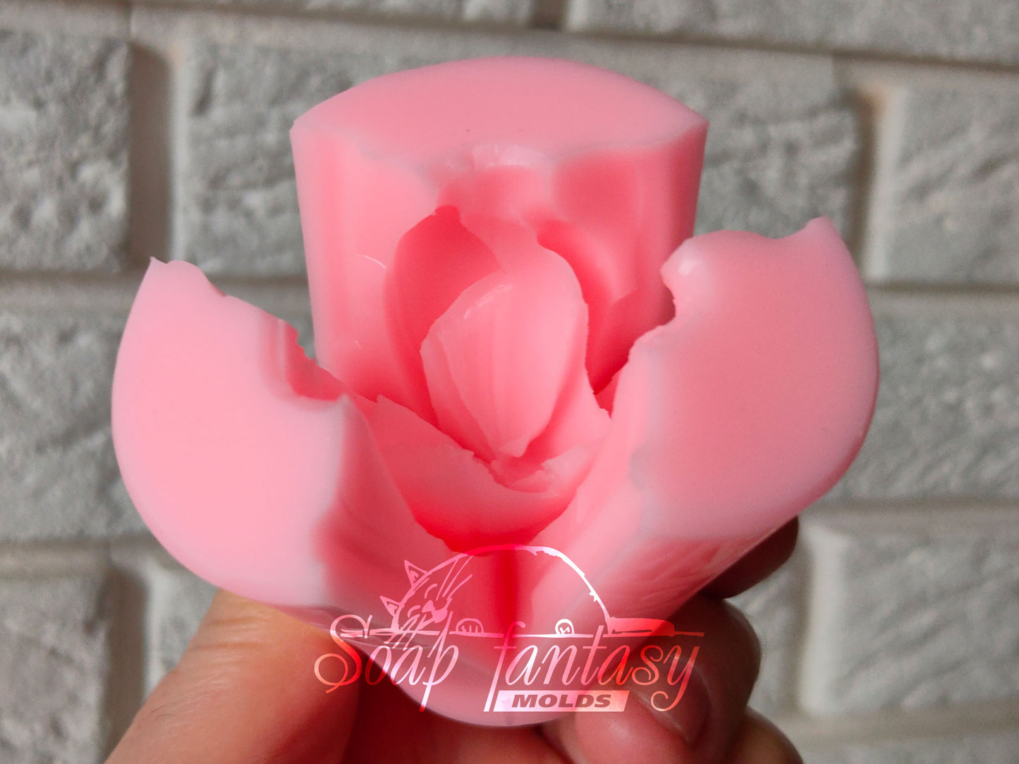Mini tulip "Lima" silicone mold for soap making
