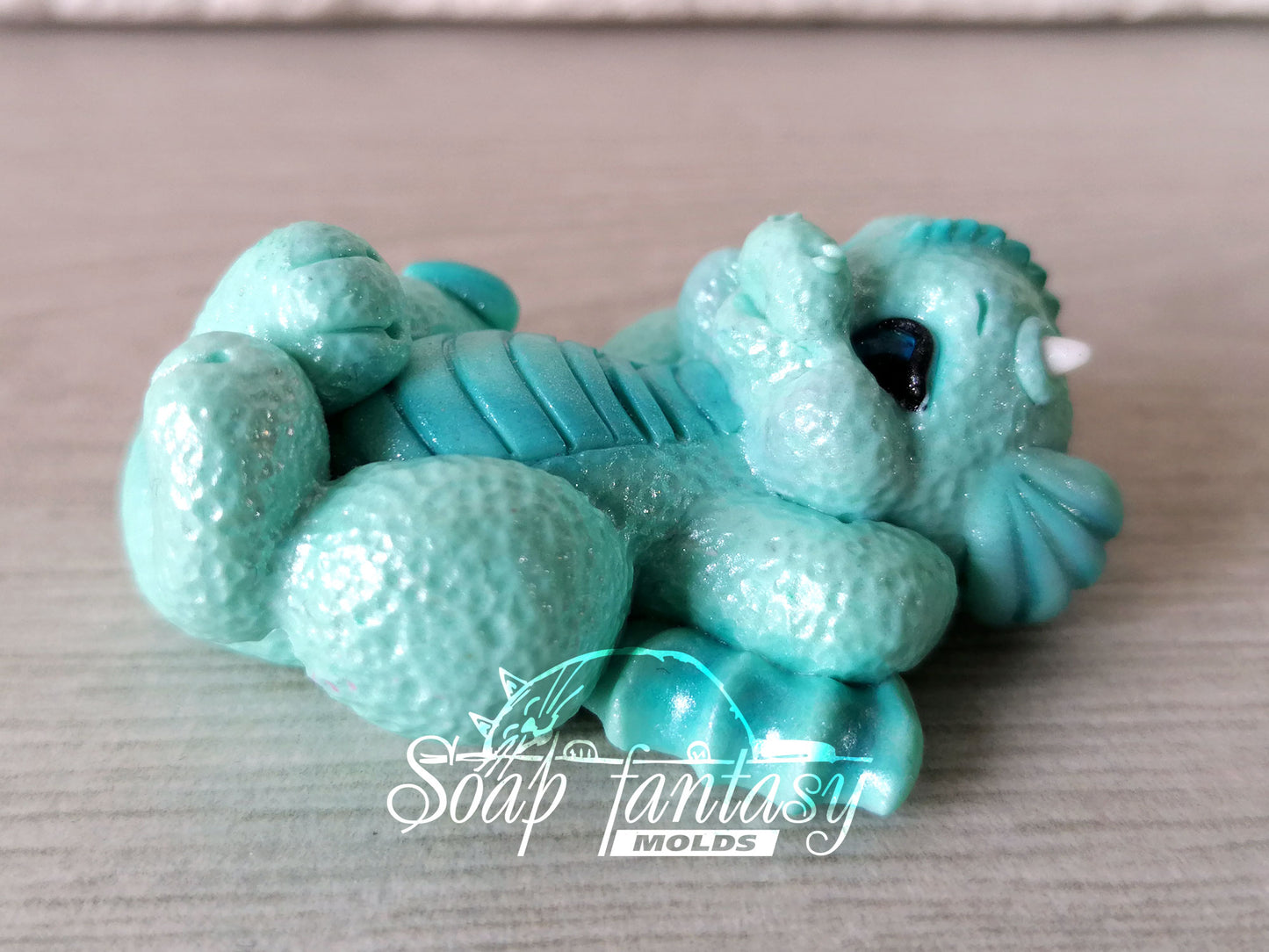 Little Azur dragons silicone mold for soap making