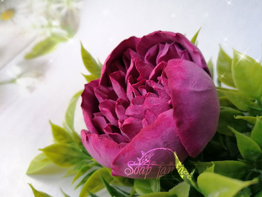 Luxurious peony medium Silicone Soap Mold - for soap making, Craft & Hobby