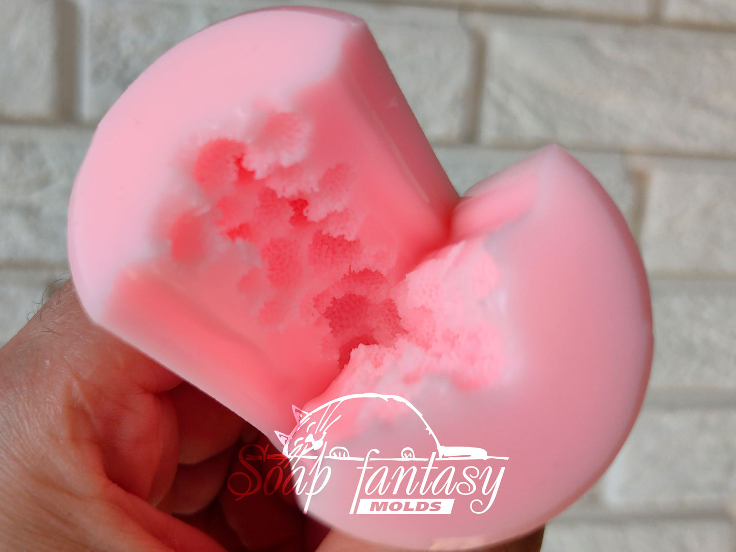 Mimosa (bouquet inserts) silicone mold for soap making