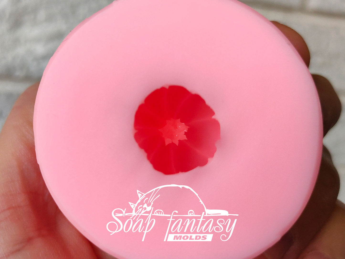 Mini tangerine (peeled) silicone mold for soap making