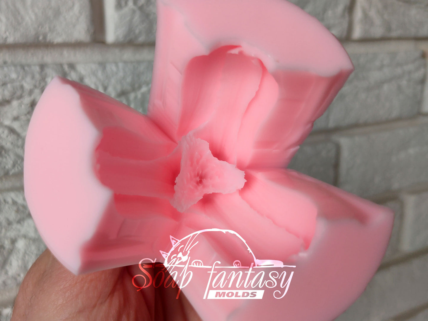 Norway tulip (model 1) silicone mold for soap making