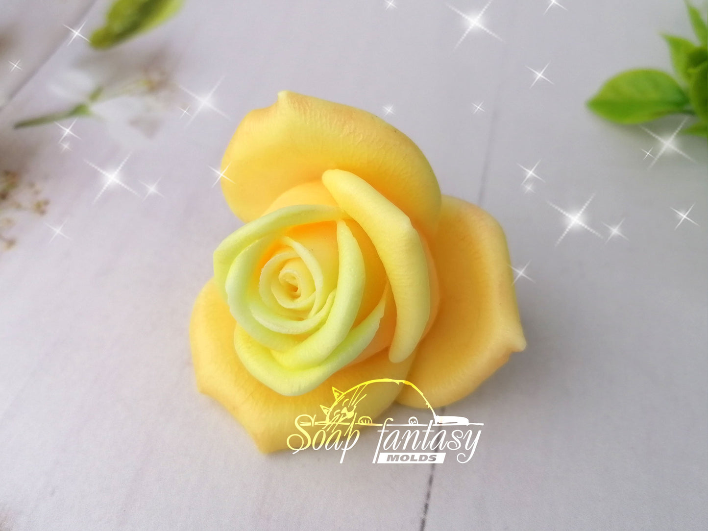 Rosebud "Orange juice" silicone mold for soap making