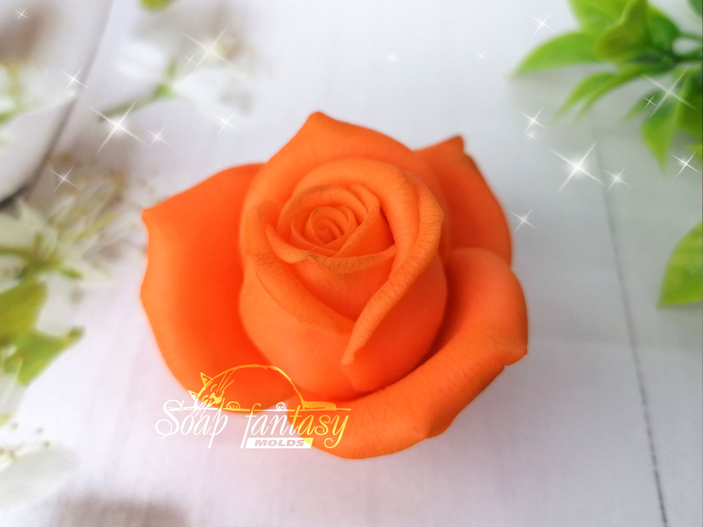 Rosebud "Orange juice" silicone mold for soap making