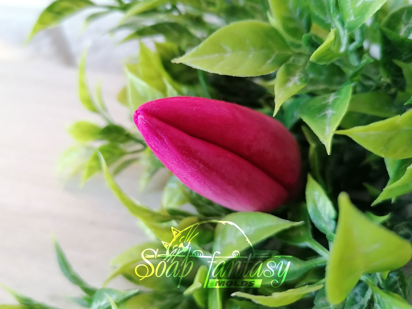 Tulip "Purple prince" buds Silicone Soap Mold - for soap making, Craft & Hobby