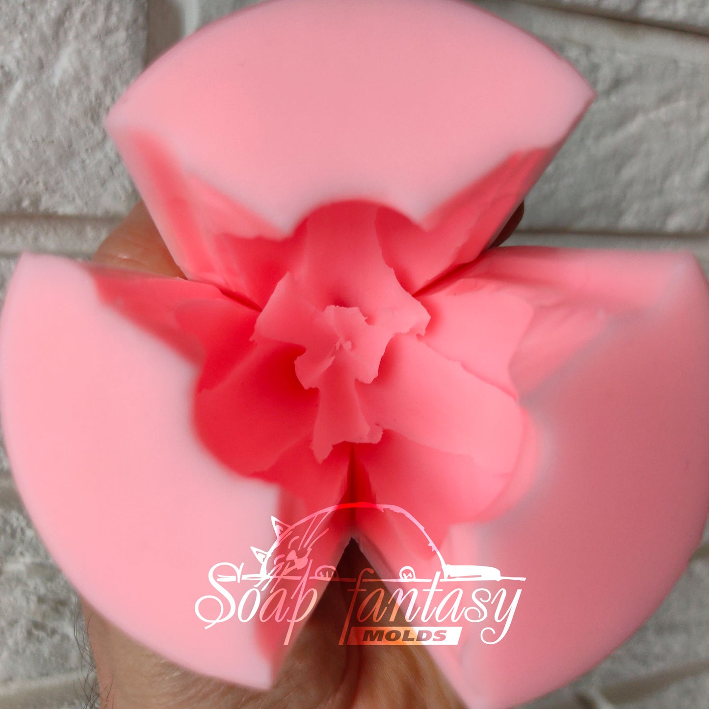 Tulip "Purple prince" silicone mold for soap making