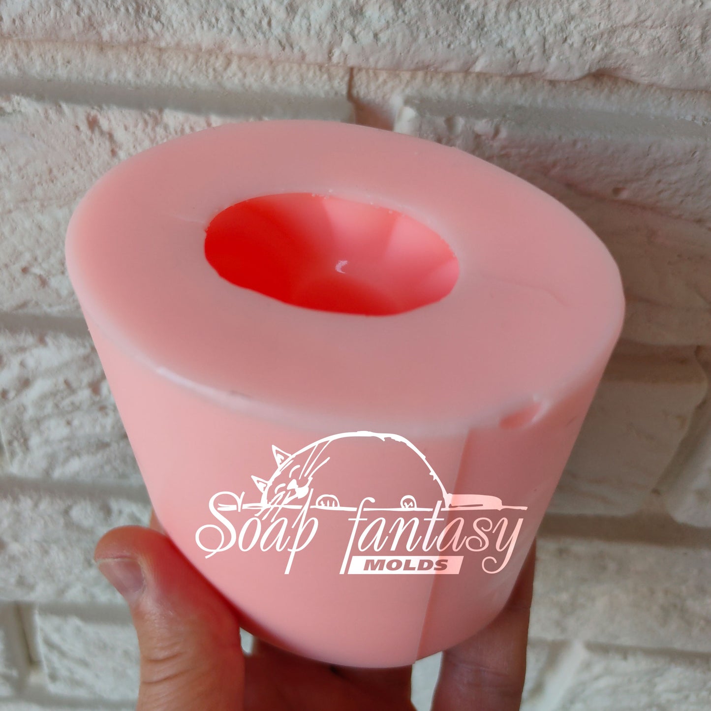 Cognac bottle silicone mold for soap making