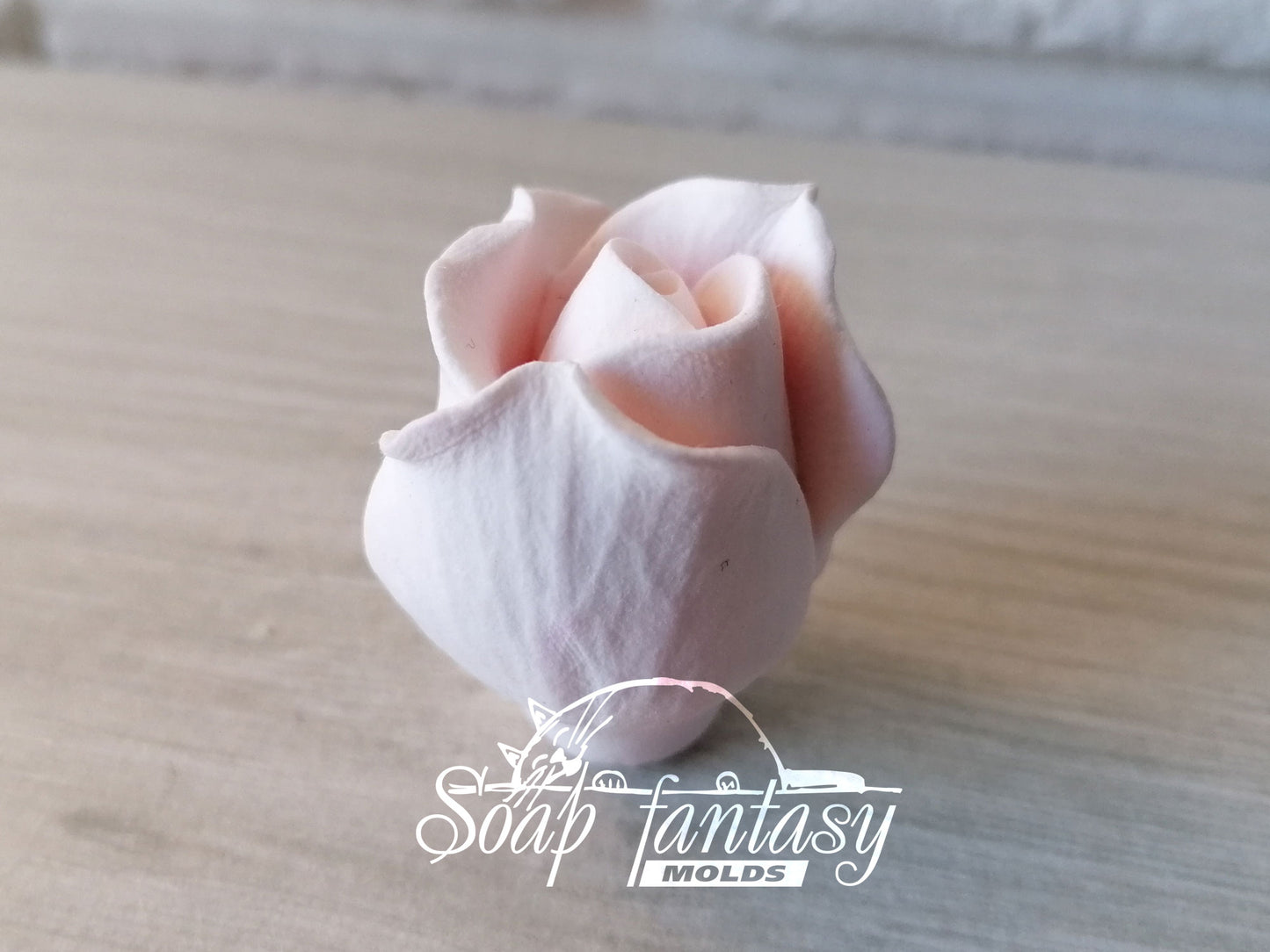 Rose bud "Estelle" silicone mold for soap making