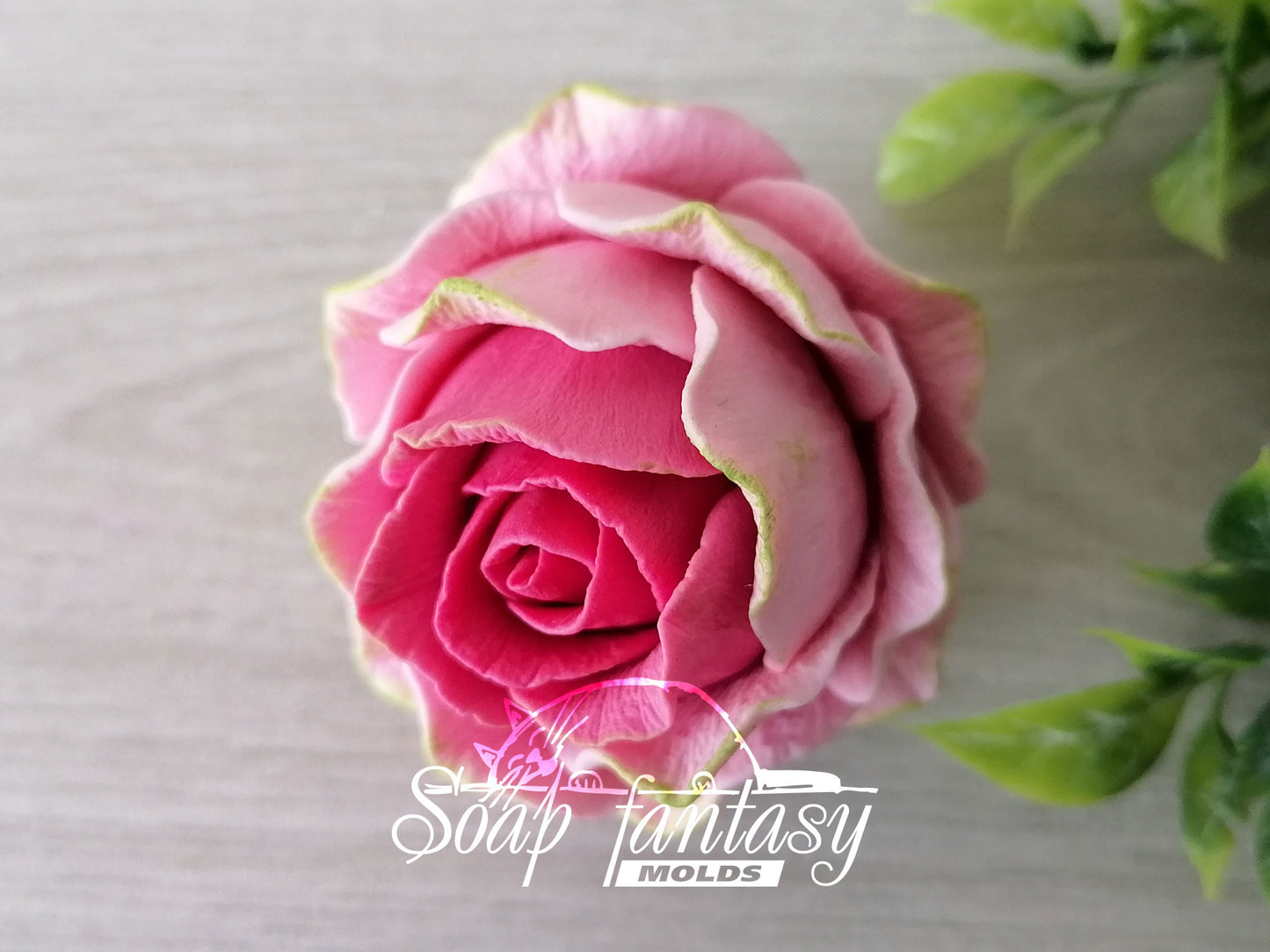 Rose "Iguazu" silicone mold for soap making