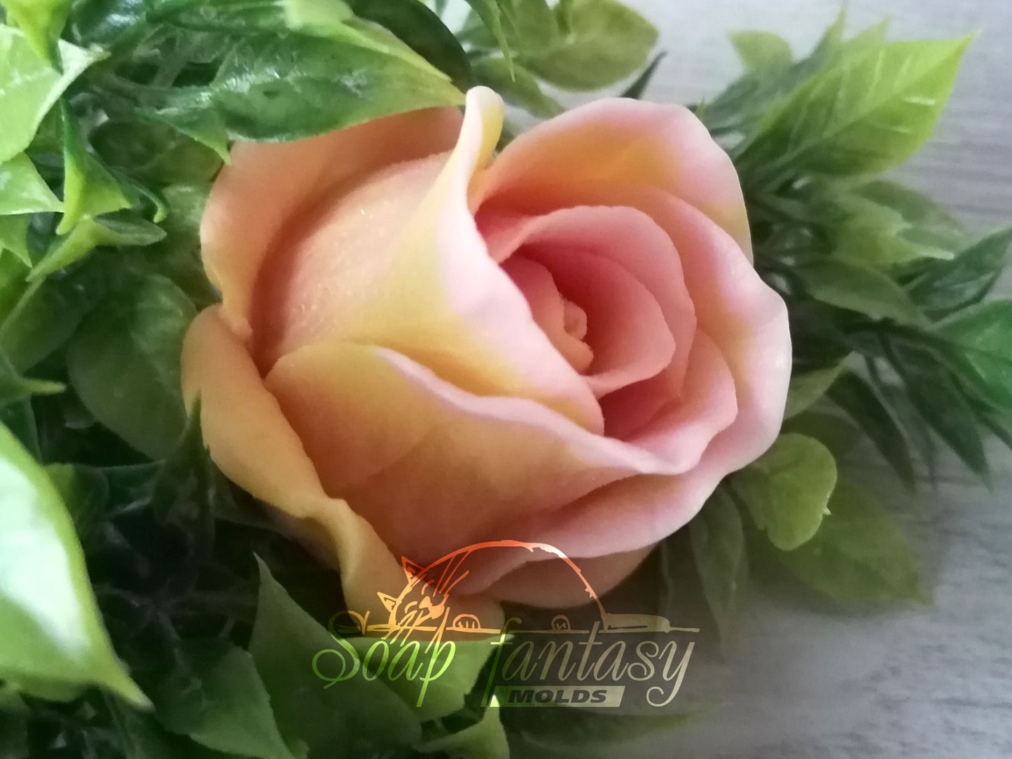 Rosebud "Sun City" silicone mold for soap making