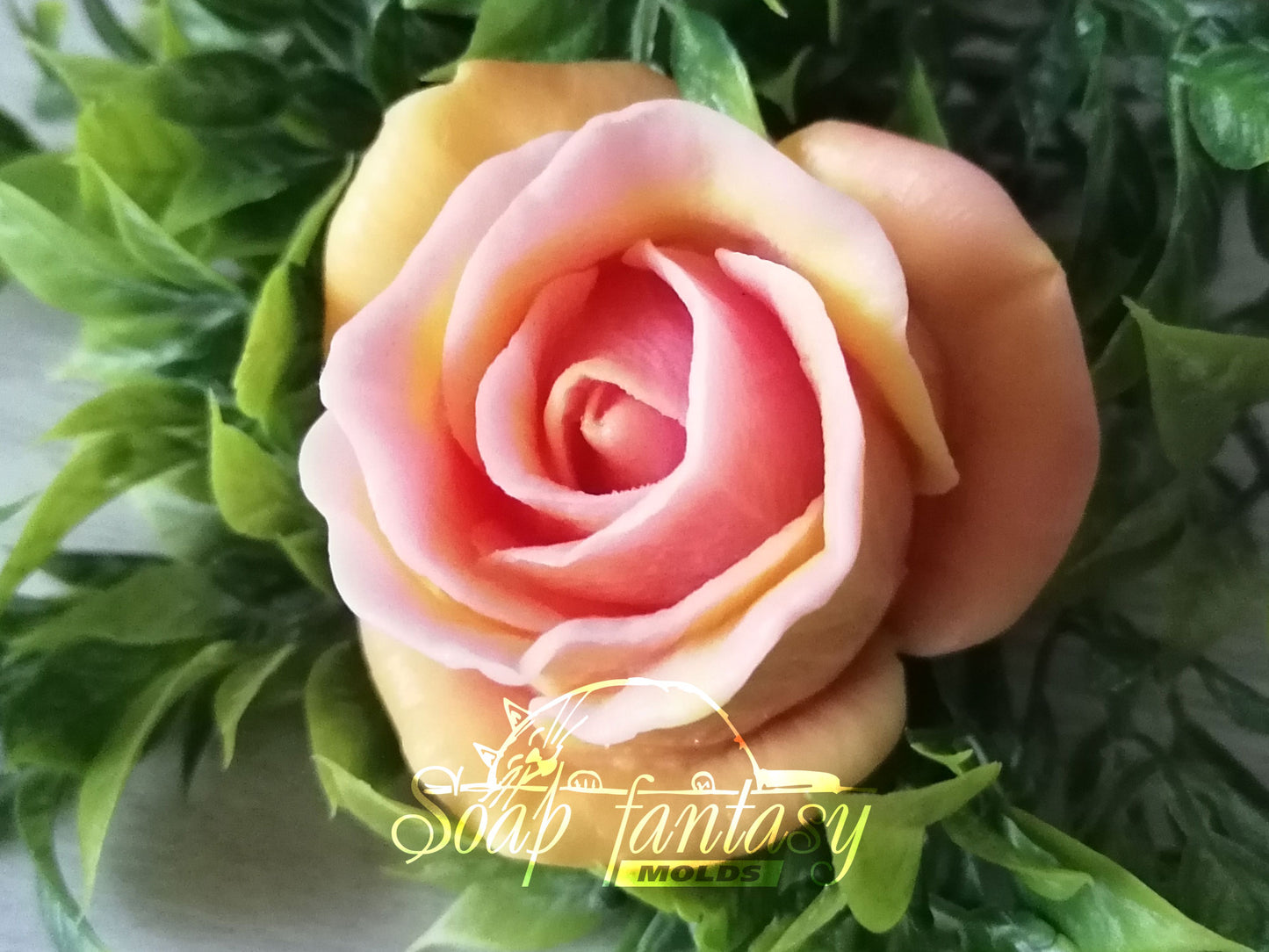 Rosebud "Sun City" silicone mold for soap making