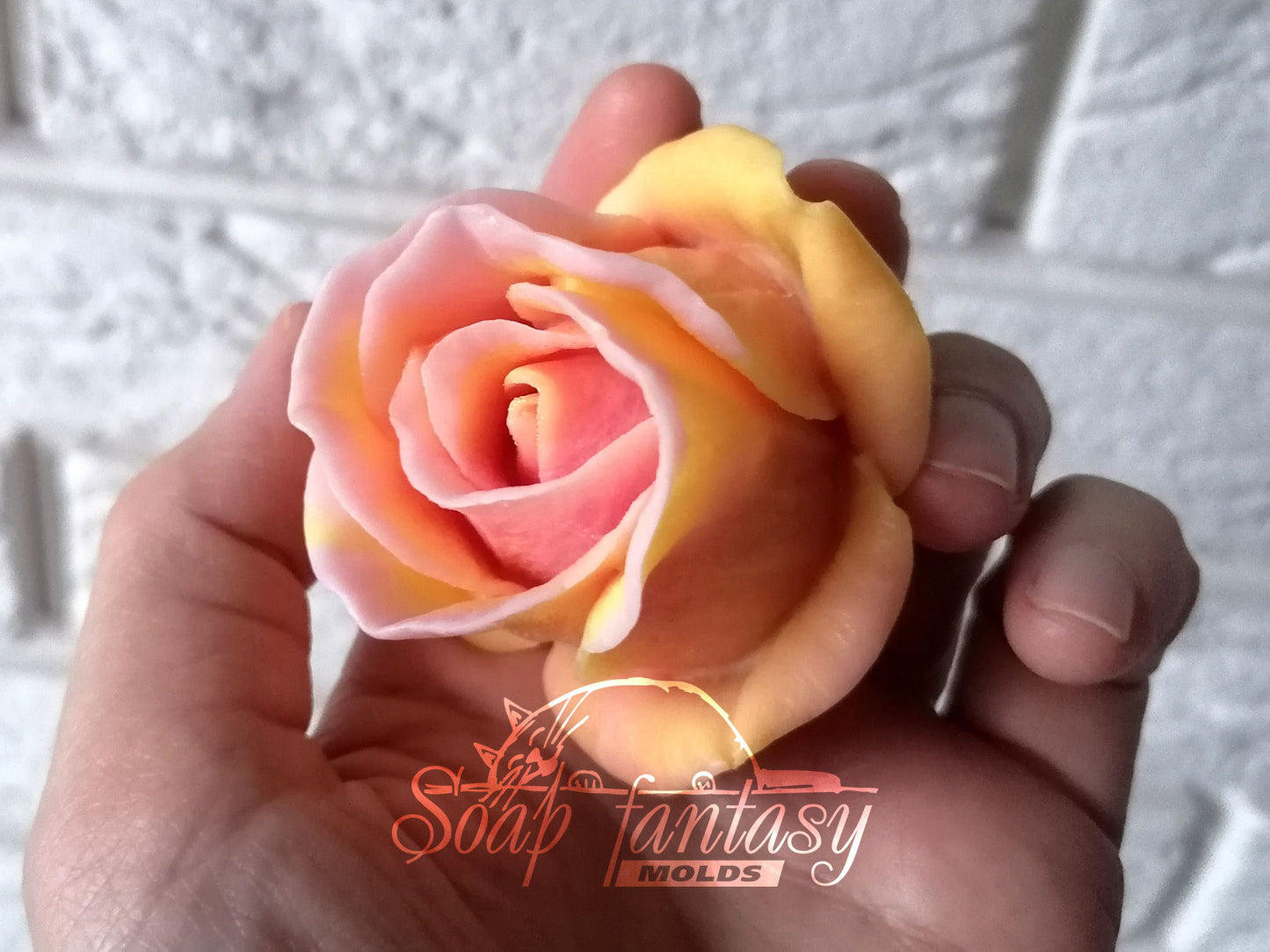 Rosebud "Sun City" silicone mold for soap making