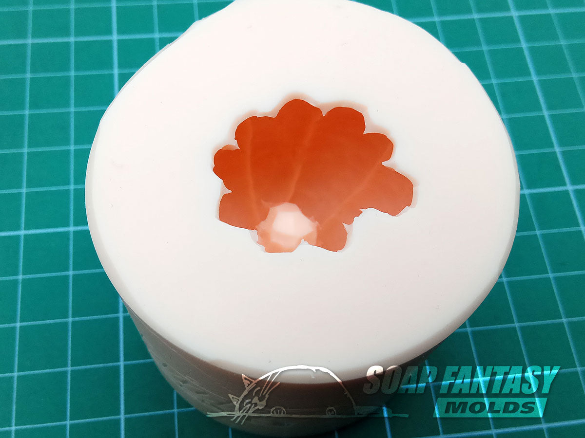Peeled tangerine (medium size) silicone mold for soap making