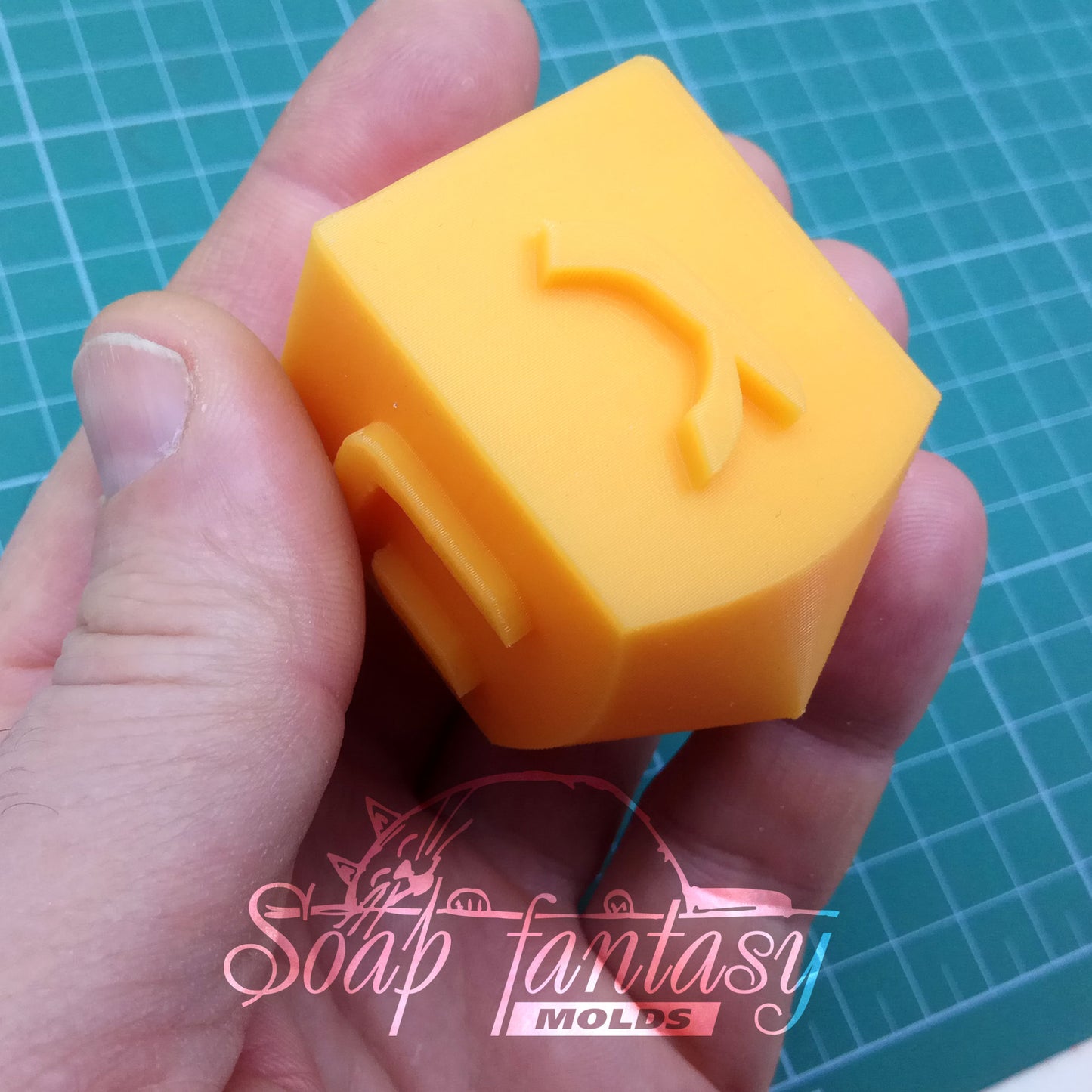 Dreidel for Hanukkah silicone mold for soap making