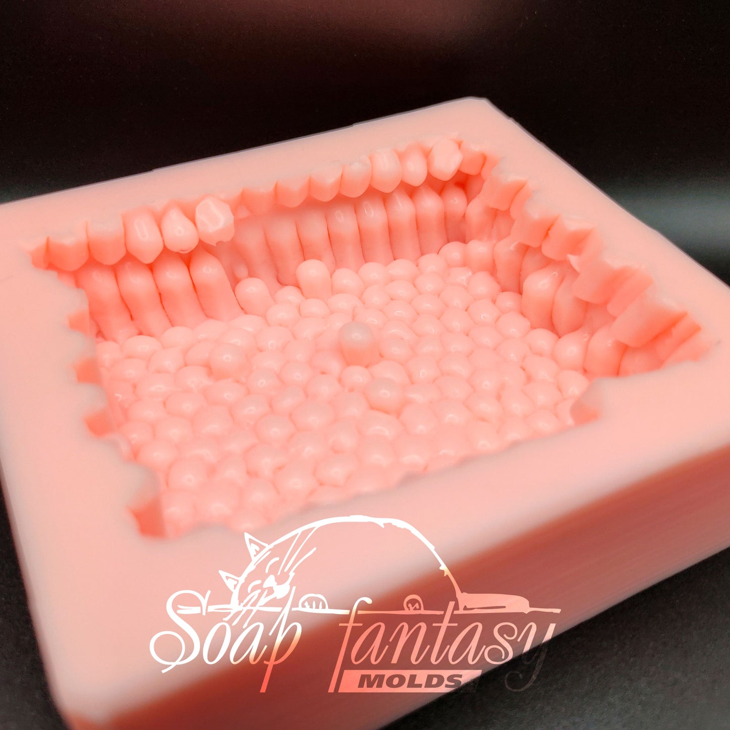 Natural honeycomb (BIG size) silicone mold for soap making