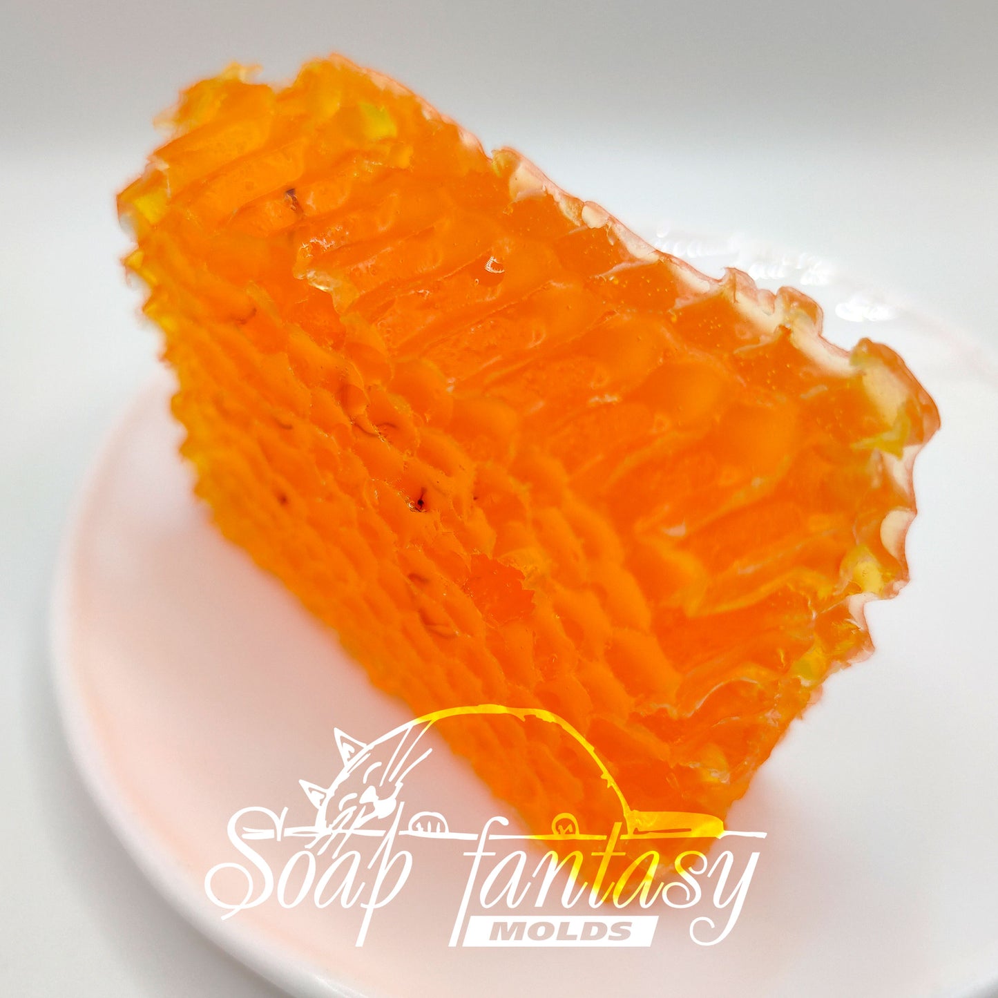 Natural honeycomb (medium size) silicone mold for soap making