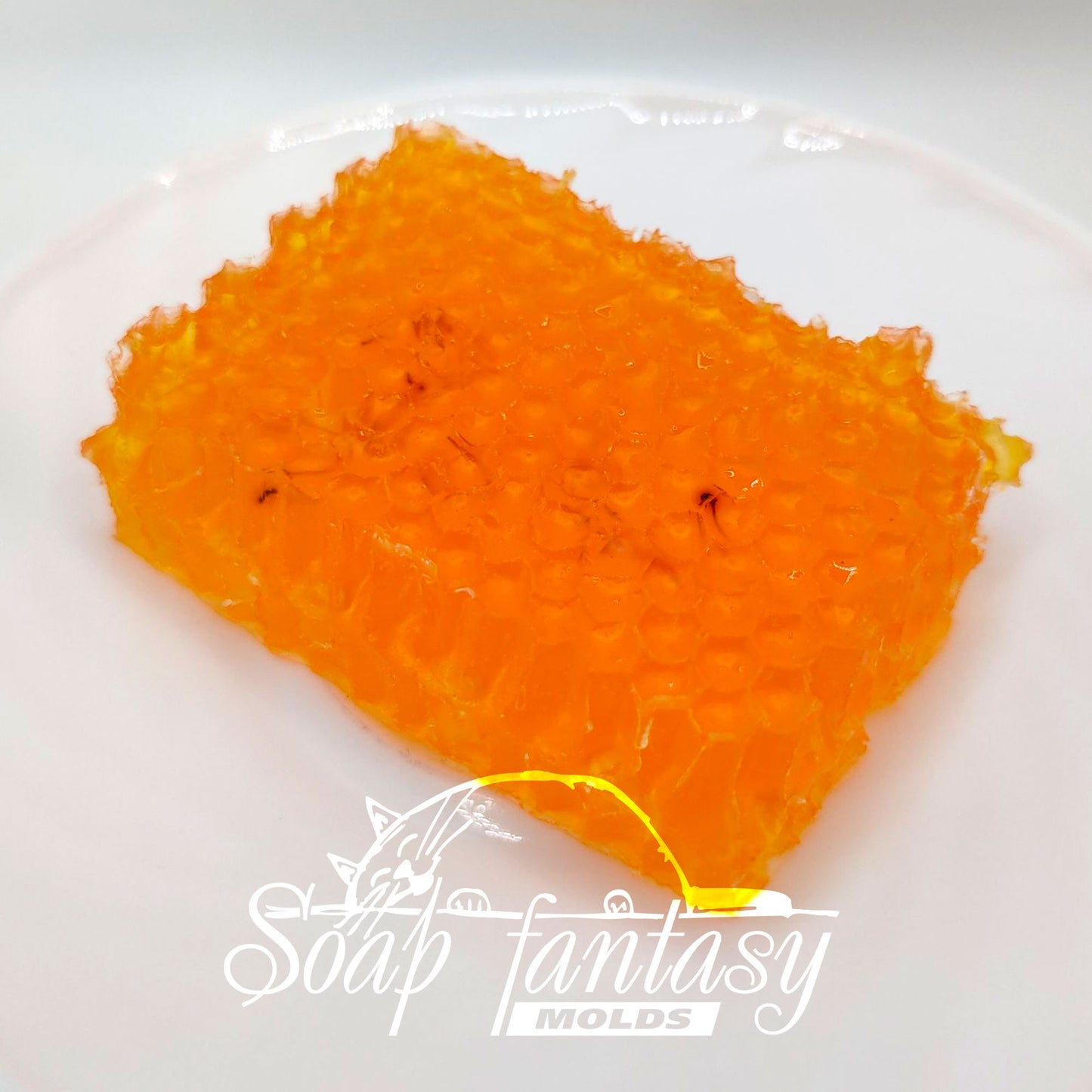 Realistic honeycombs (mini) silicone mold for soap making