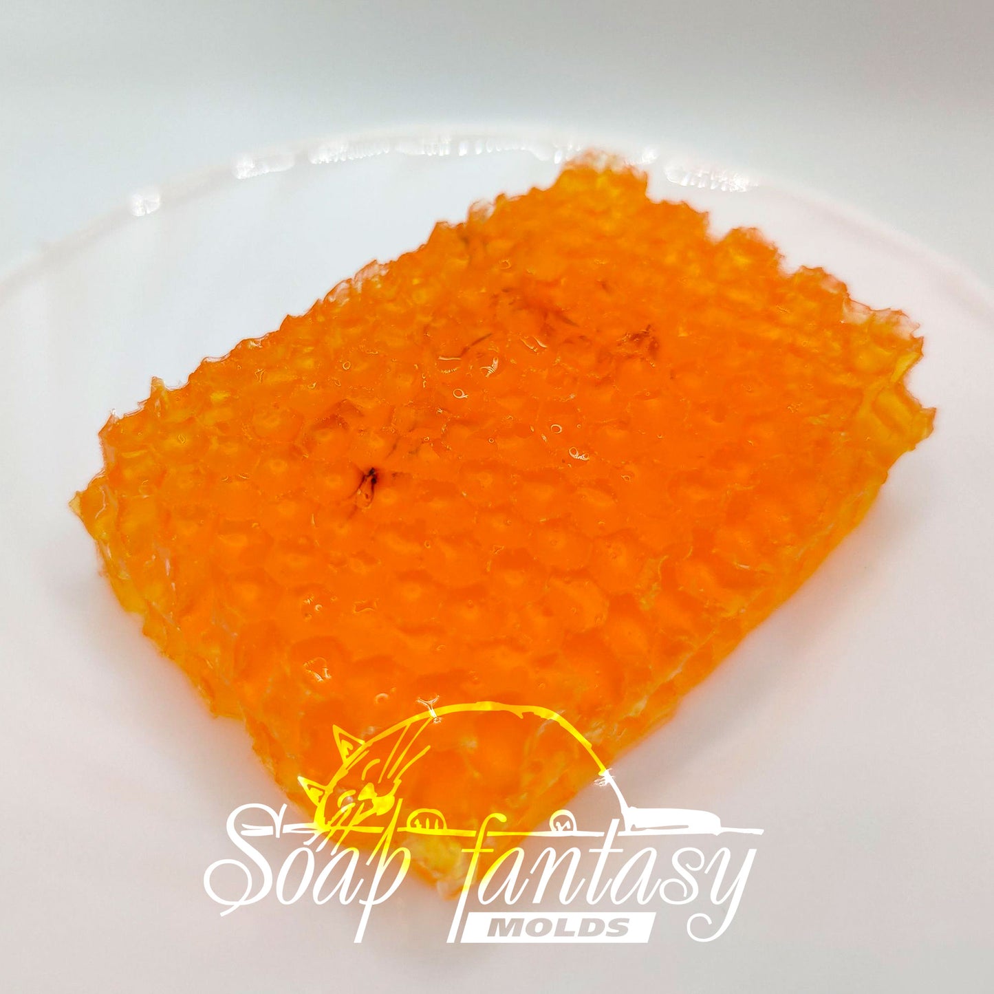 Realistic honeycombs (mini) silicone mold for soap making