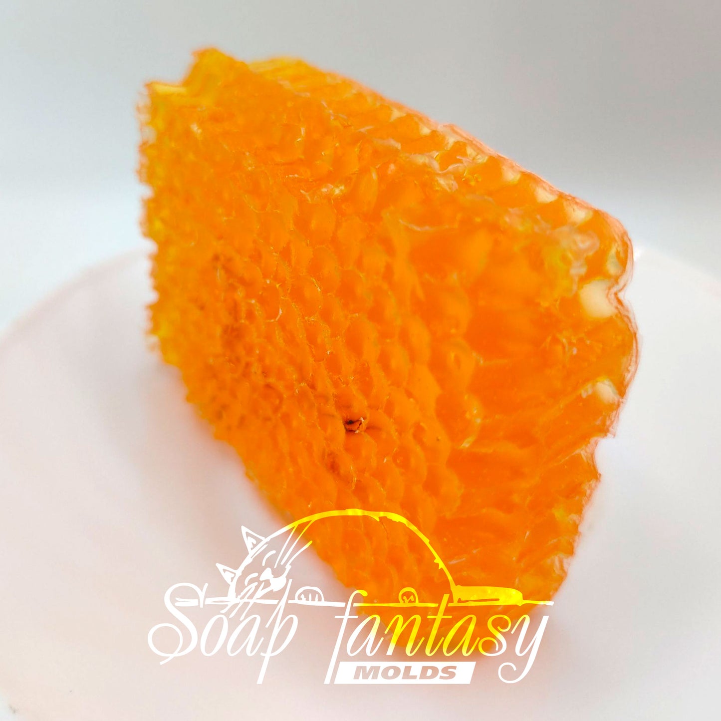 Realistic honeycombs (mini) silicone mold for soap making