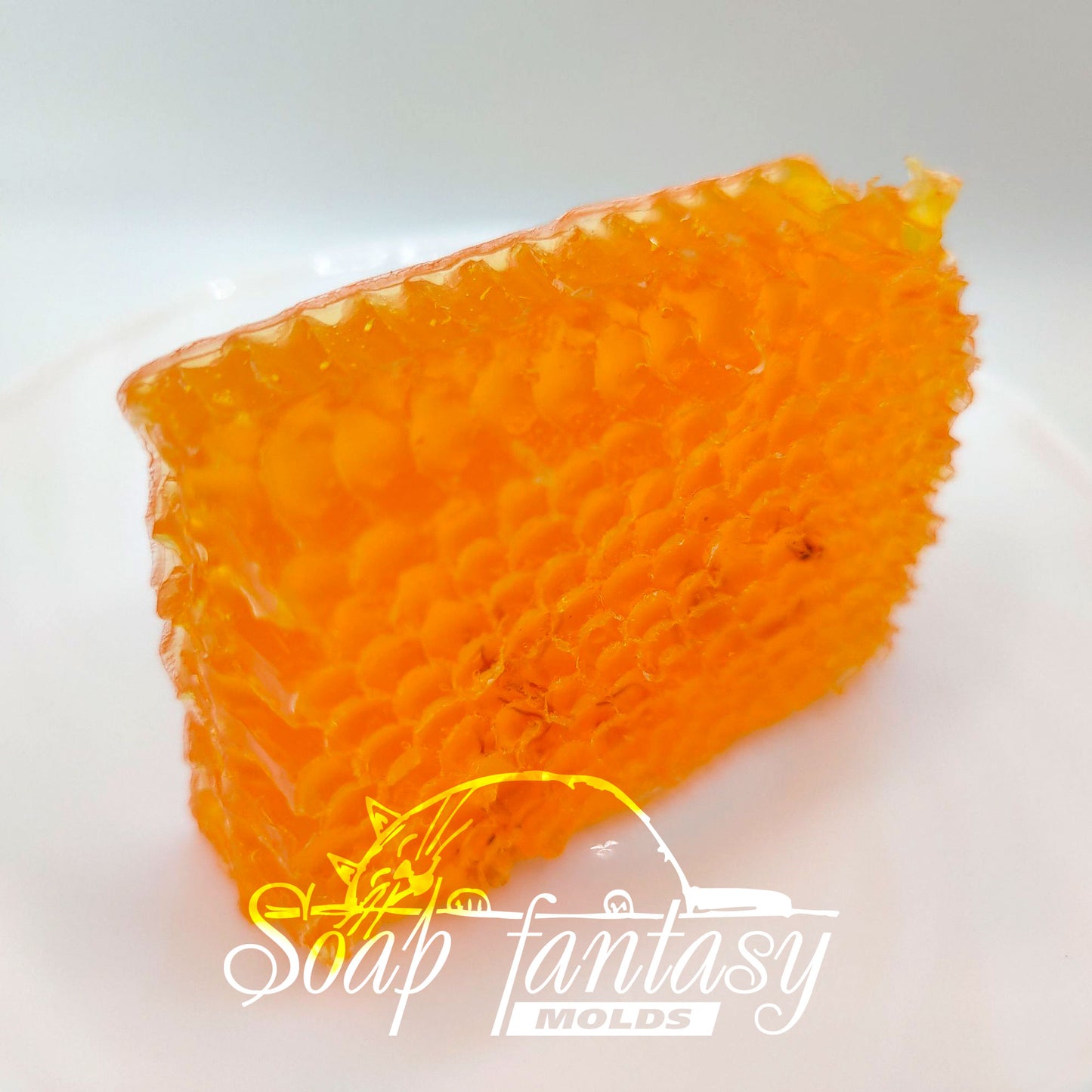 Realistic honeycombs (mini) silicone mold for soap making