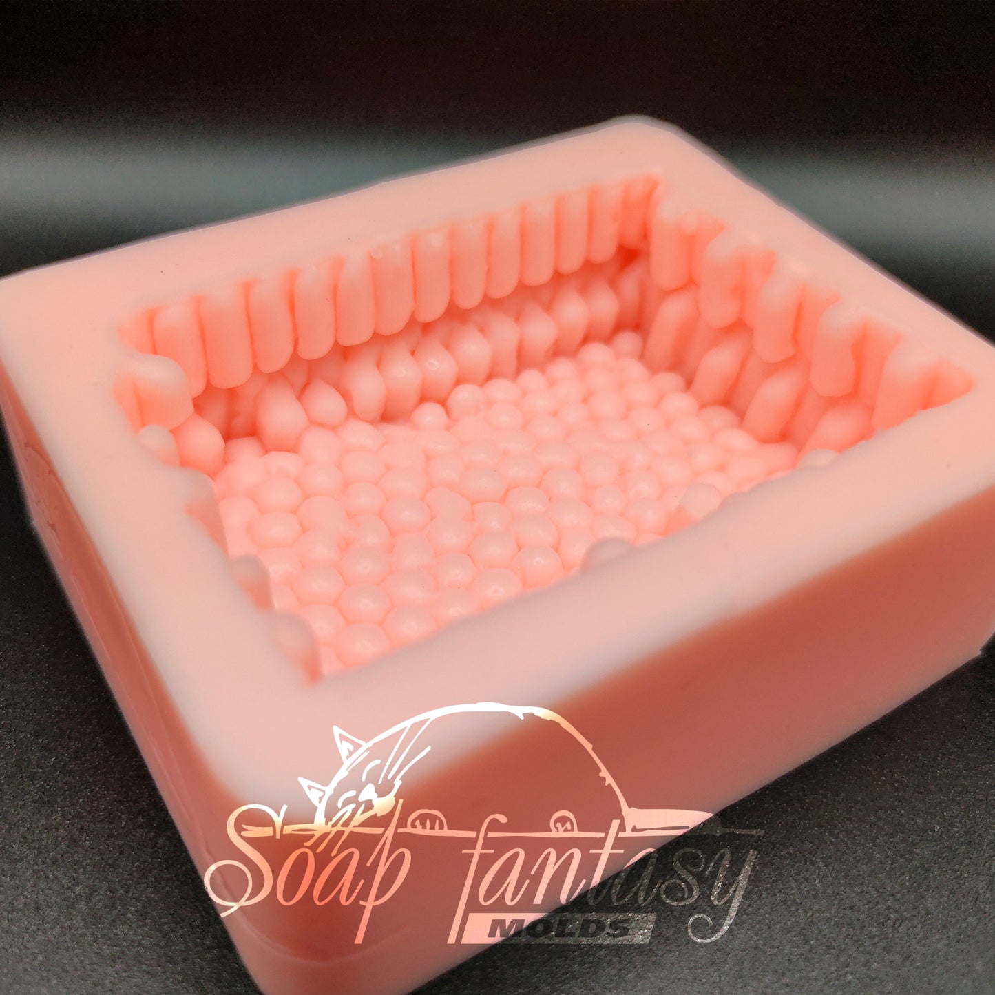 Realistic honeycombs (mini) silicone mold for soap making