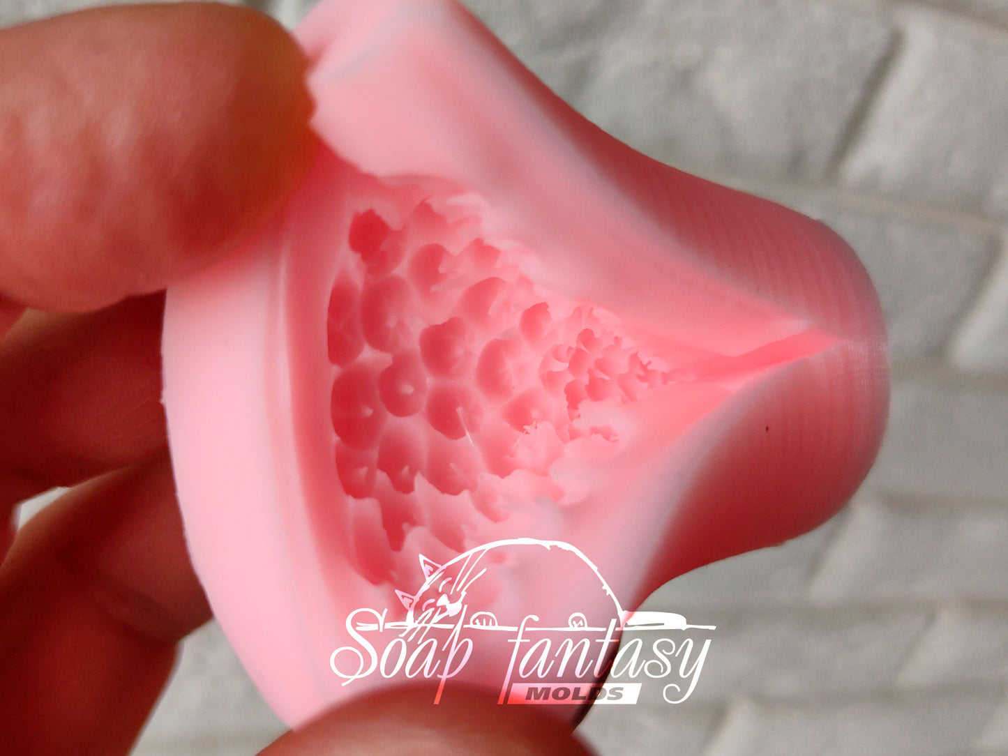 Mini muscari armeniacum valerie finnis silicone mold for soap making