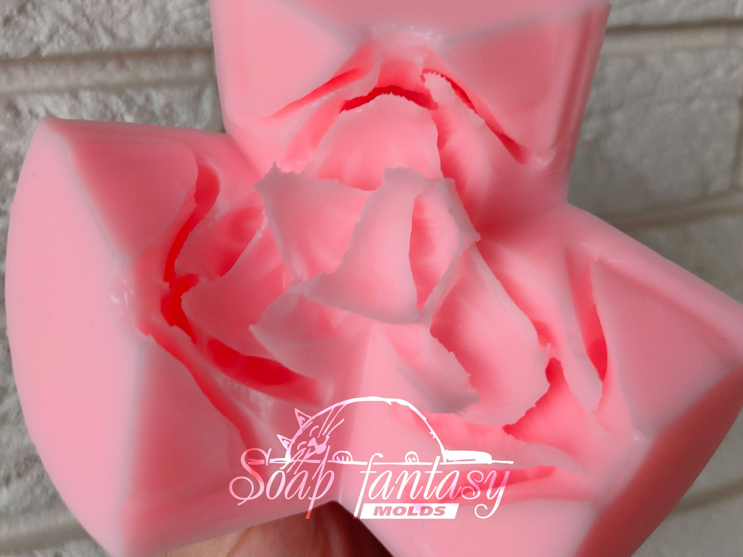 Irises flower silicone mold for soap making