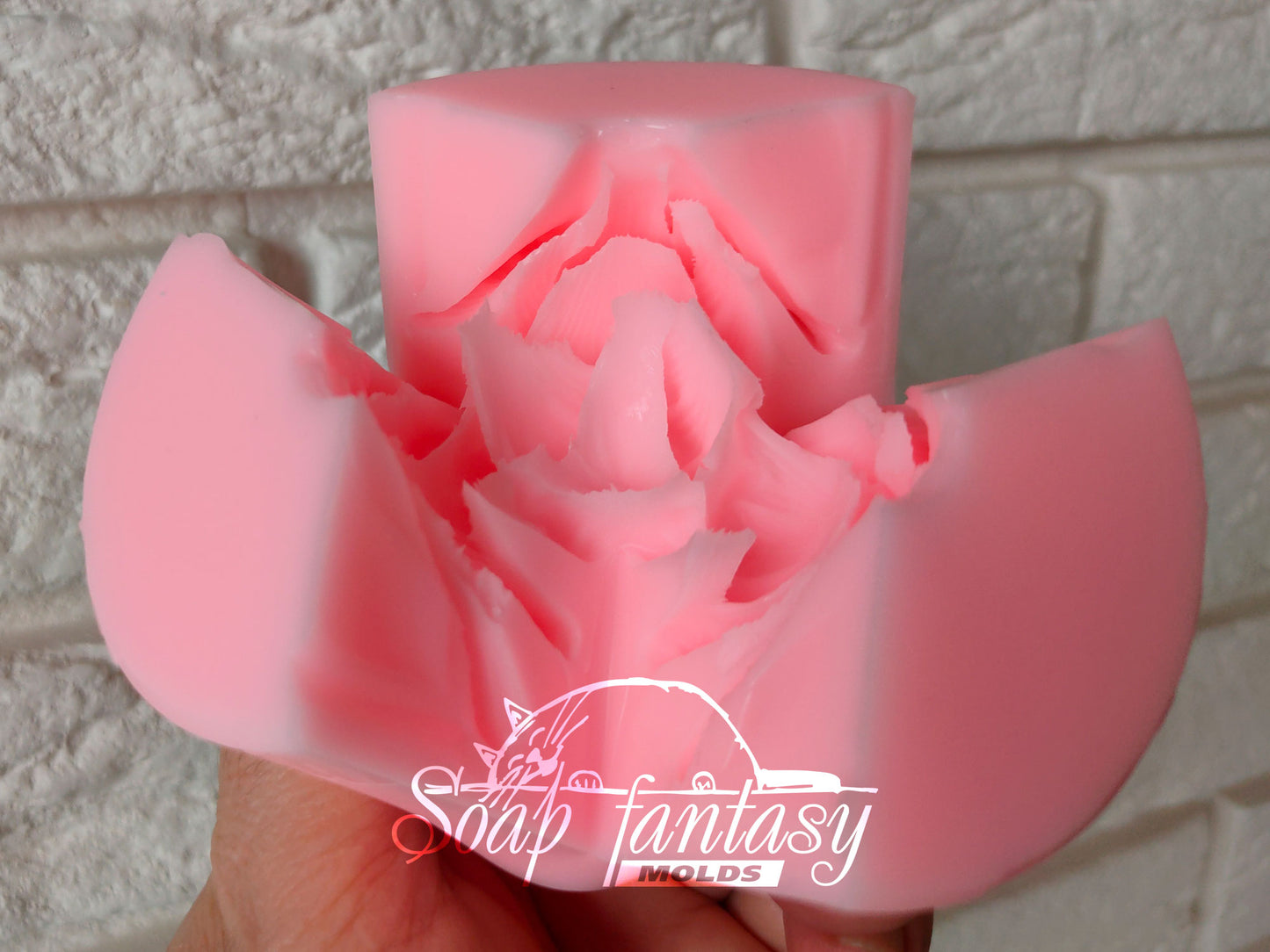 Irises flower silicone mold for soap making