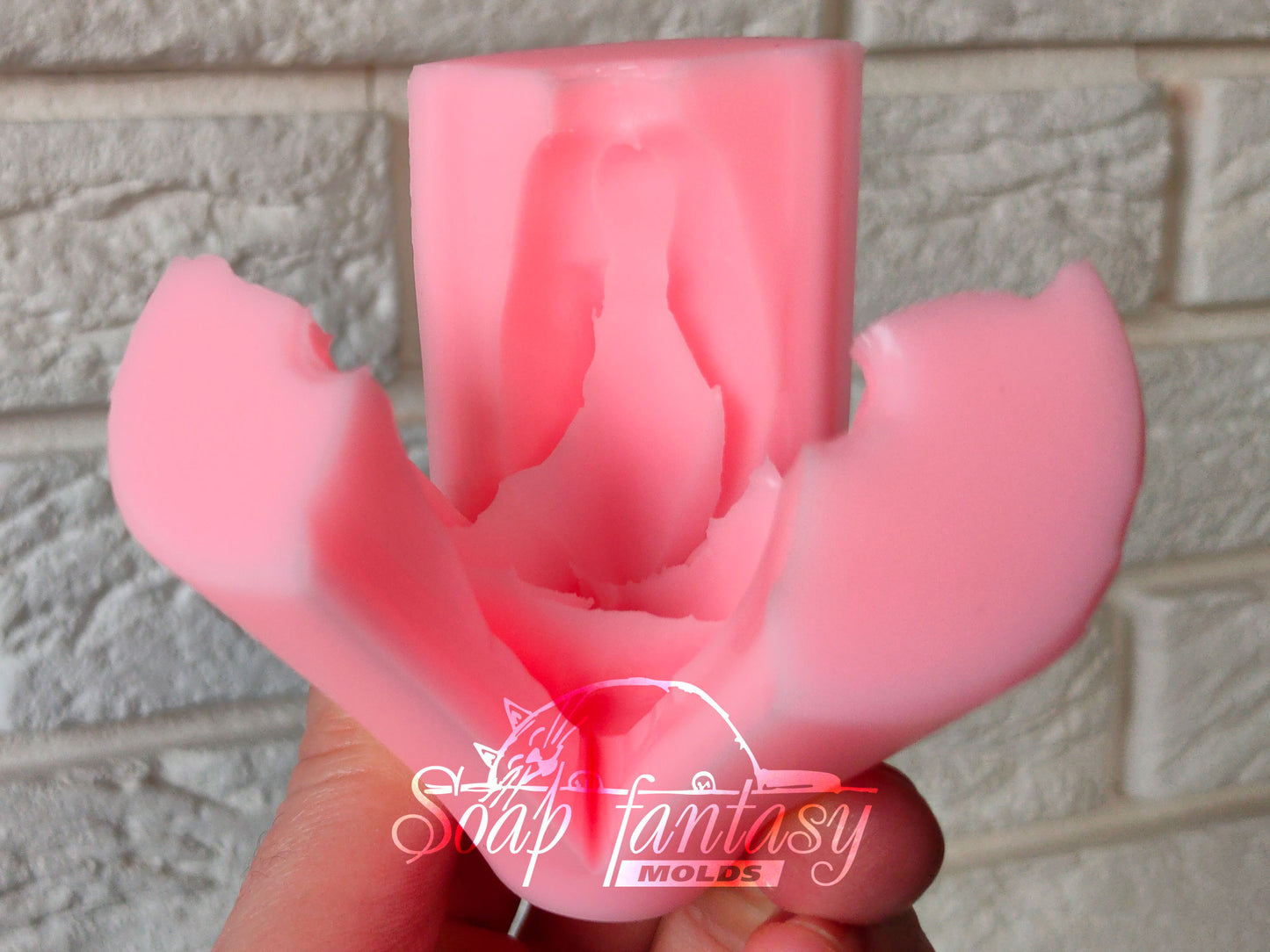 Magnolia soulangeana bud #1 silicone mold for soap making
