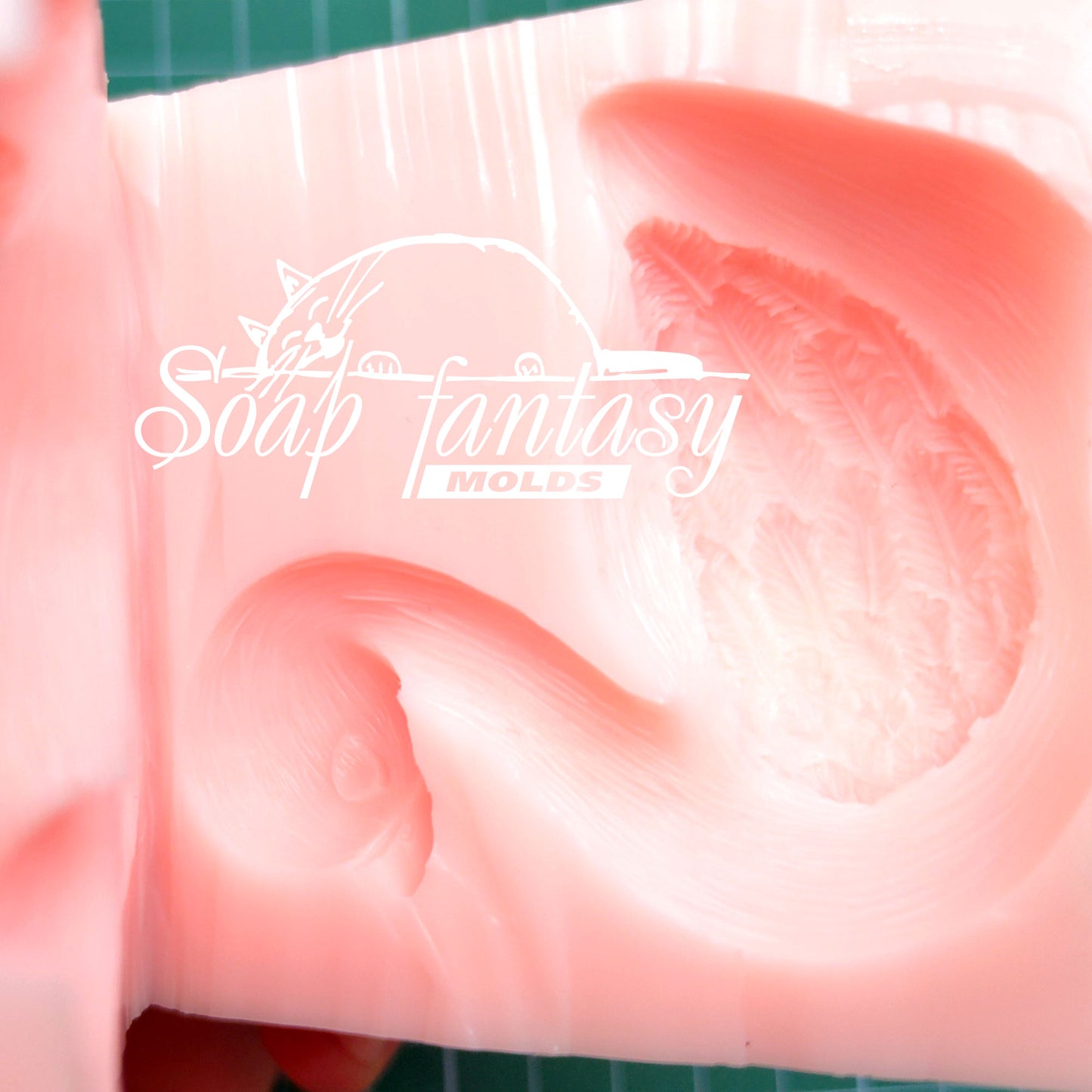 The Swan Princess silicone mold for soap making