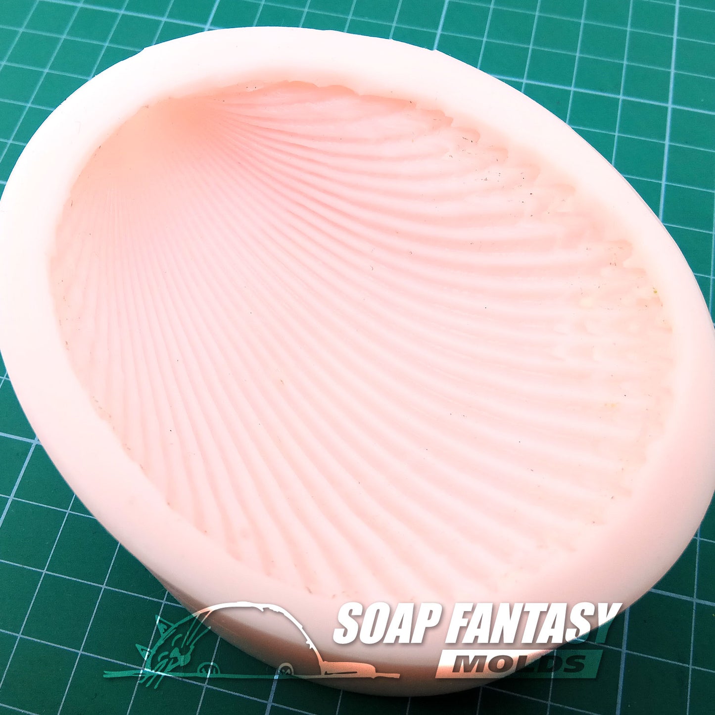 Seashell #2 silicone mold for soap making
