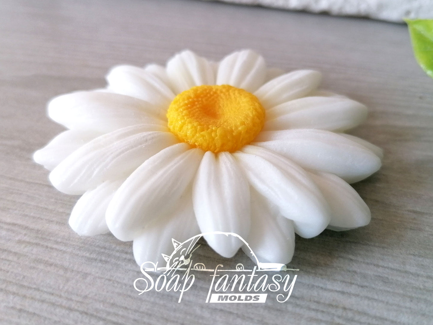 Daisy flower (very simple) silicone mold for soap making