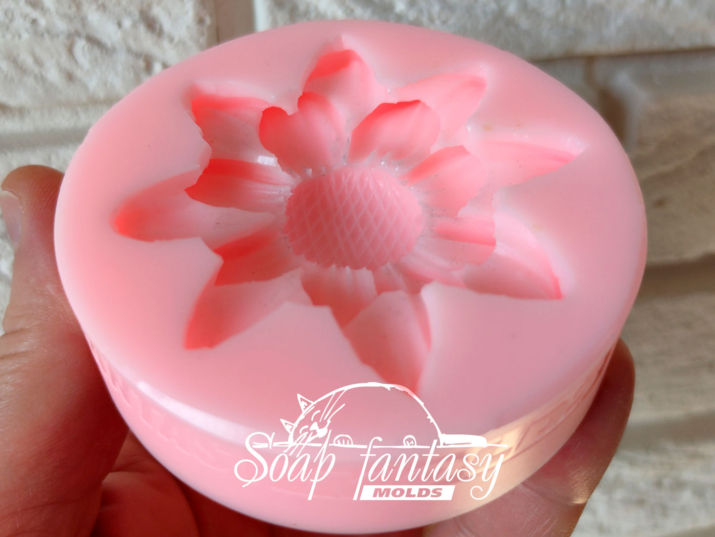 Sunflower (very simple) silicone mold for soap making