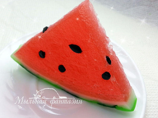 Watermelon Silicone Soap Mold - for soap making, Craft & Hobby