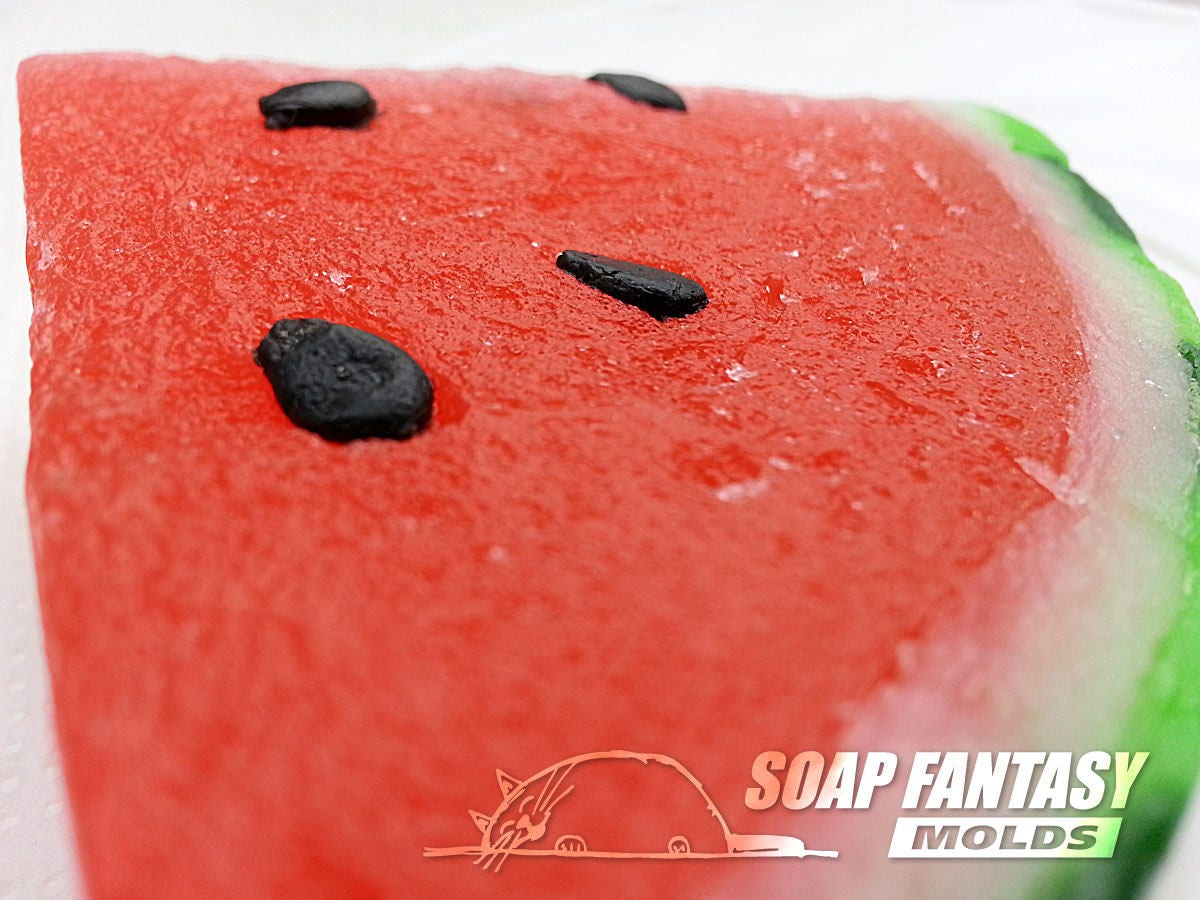 Watermelon silicone mold for soap making