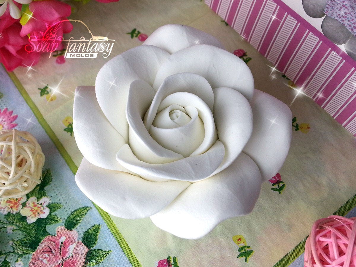 Rose #1 silicone mold for soap making