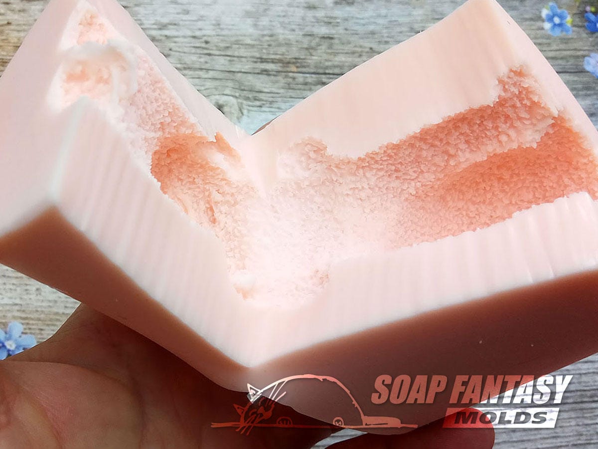 Bear "Umka" silicone mold (mould) for soap making and candle making