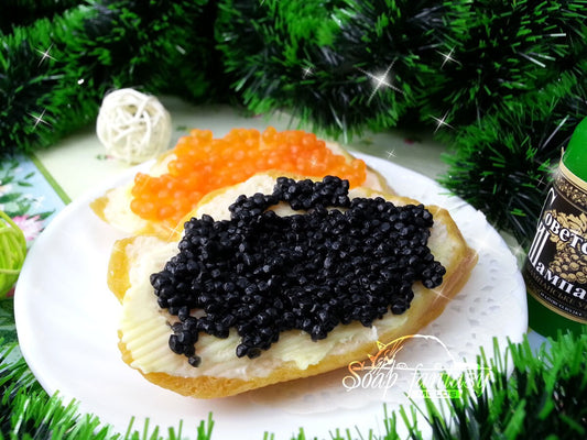 Caviar sandwich Silicone Soap Mold - for soap making, Craft & Hobby