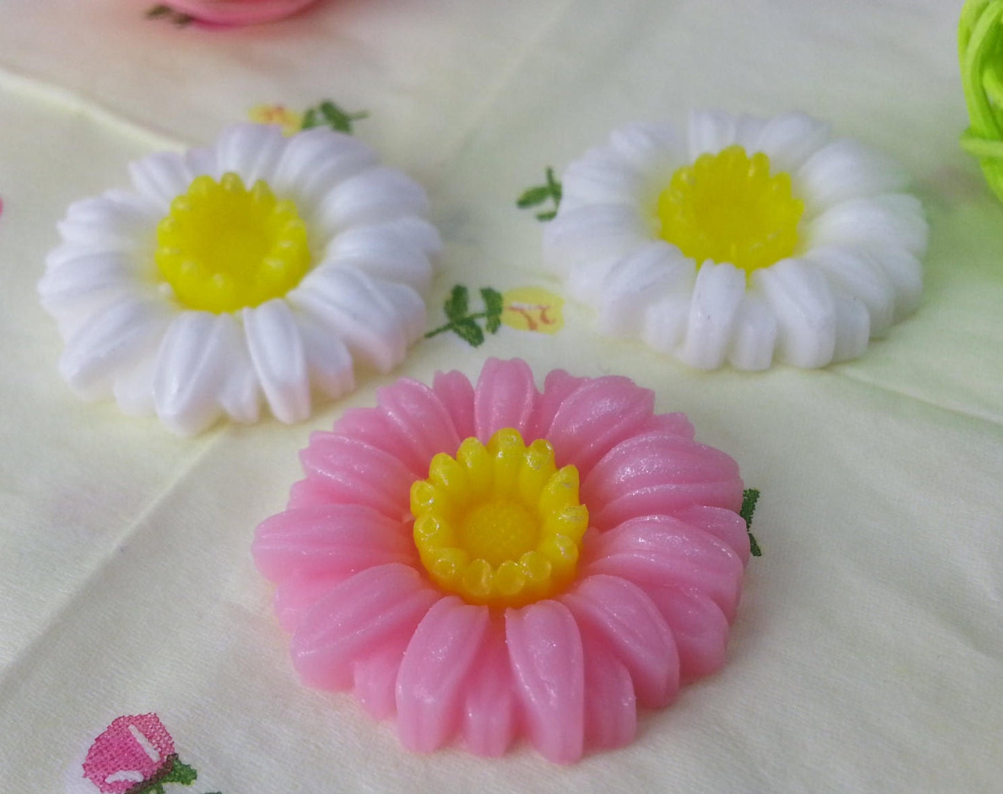 Mini flower custom set (9 of 12) silicone mold for soap making