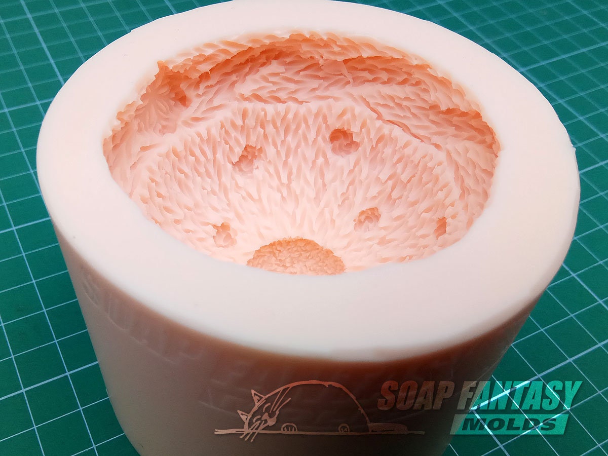 Knitted hat silicone mold for soap making