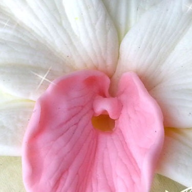 Orchid flower silicone mold for soap making