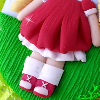 Strawberry girl silicone mold for soap making