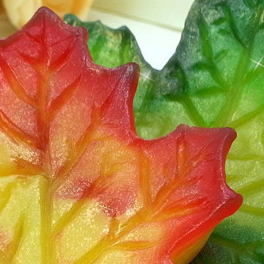Maple Leaf silicone mold for soap making