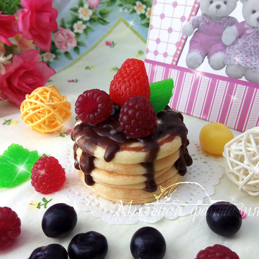 Stack of pancakes Silicone Soap Mold - for soap making, Craft & Hobby