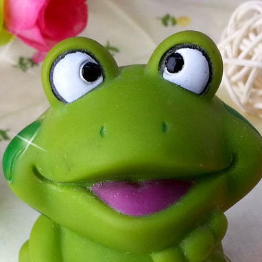 Funny Little frog silicone mold for soap making