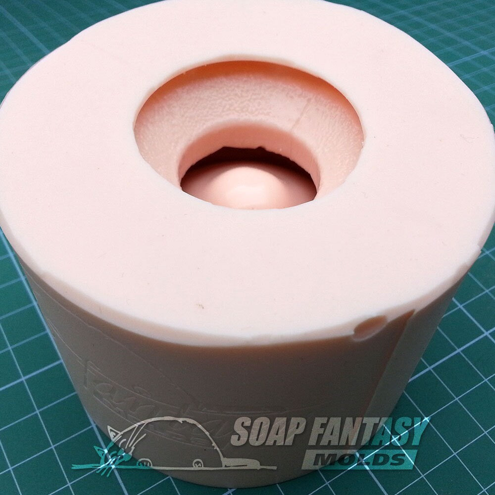 Glass Ice Cream Dish silicone mold for soap making