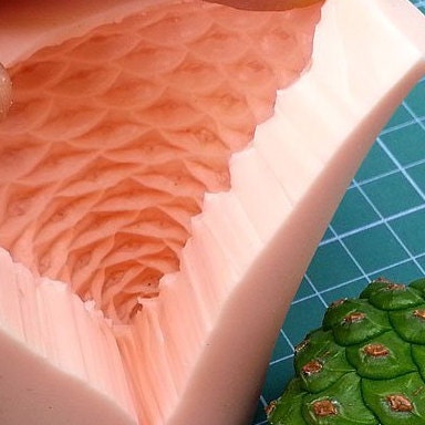 Pine cone (green) silicone mold for soap making