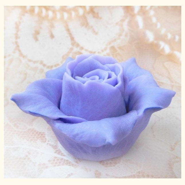 Rose "Star" Silicone Soap Mold - for soap making, Craft & Hobby