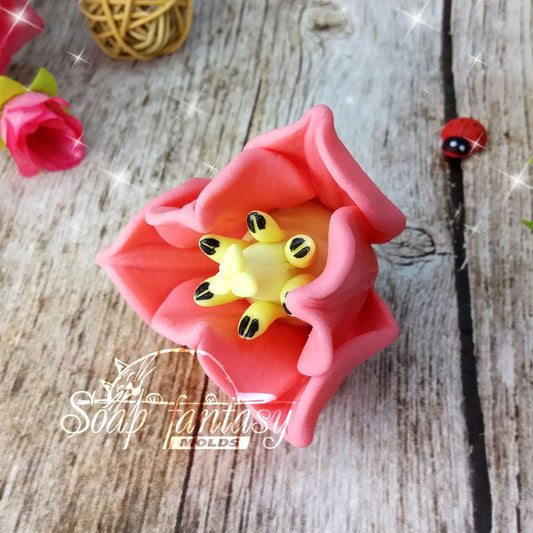 Tulip "Triumph" Silicone Soap Mold - for soap making, Craft & Hobby